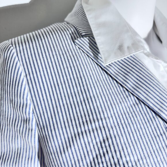 J.Crew 365 Striped Blazer – Size 8 - Picture 7 of 7